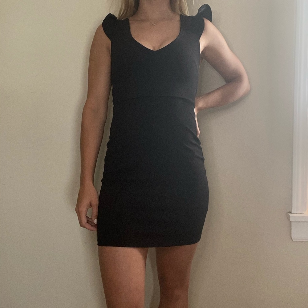 Black formal dress